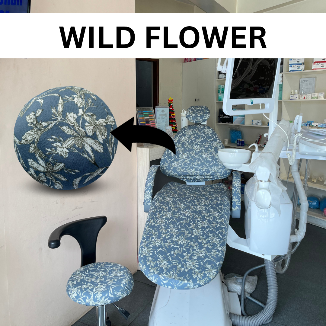 Washable Elastic & Stretchable Dental Seat / Chair Cover