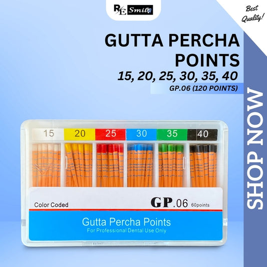 Gutta percha points GP 0.6 - 60 points