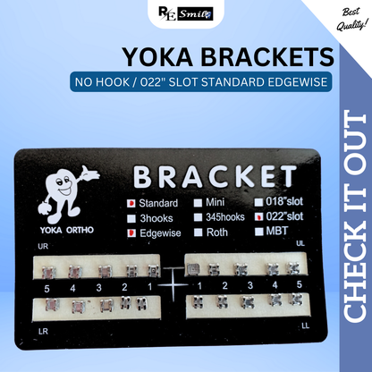 Yoka bracket standard edgewise 0.022