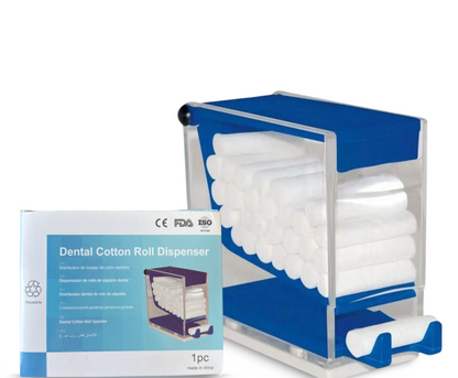 Transparent Lid Cotton Roll Dispenser