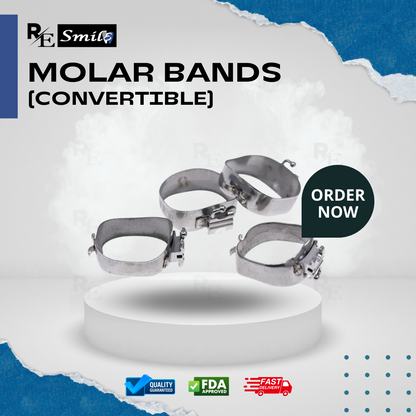 Molar band 1st 0.022 roth convertible cleat