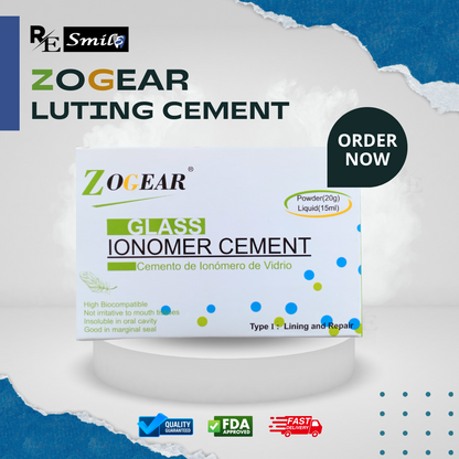 Zogear glass ionomer cement