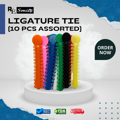 Ligature tie assorted color
