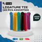 Ligature tie assorted color