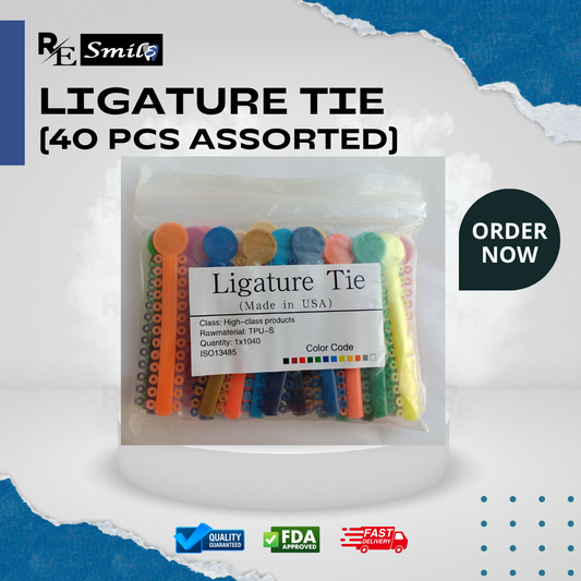 Ligature tie assorted color