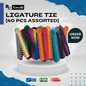 Ligature tie assorted color