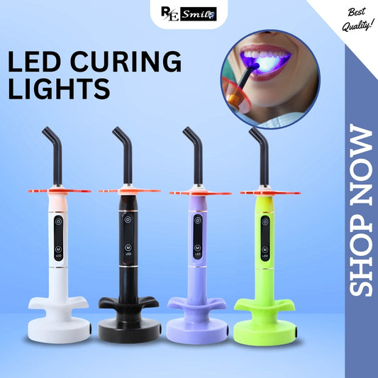 LED rainbow curing light