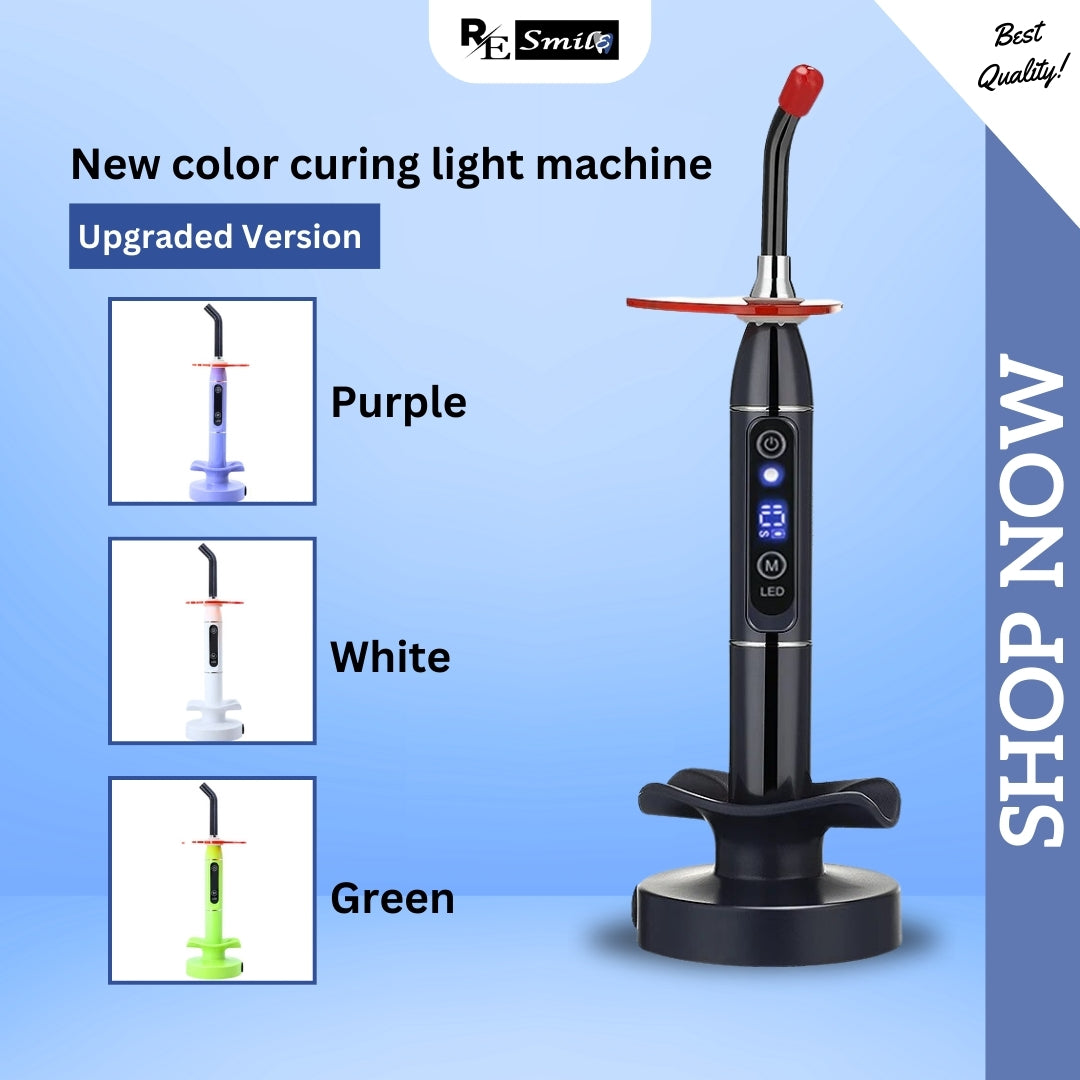 LED rainbow curing light
