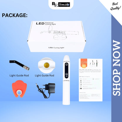 LED rainbow curing light