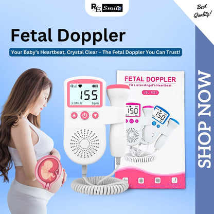Fetal Doppler to listen angle's Heartbeat