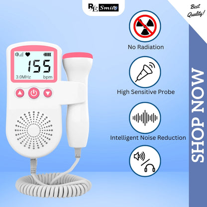 Fetal Doppler to listen angle's Heartbeat