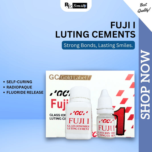 GC gold label fuji i glass ionomer luting cement