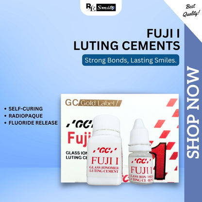 GC gold label fuji i glass ionomer luting cement