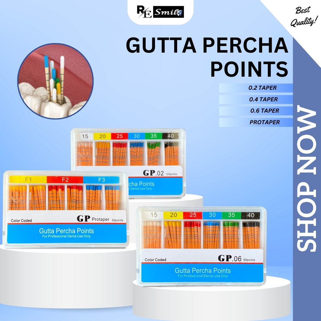 Gutta percha points GP 0.2 - 120 points