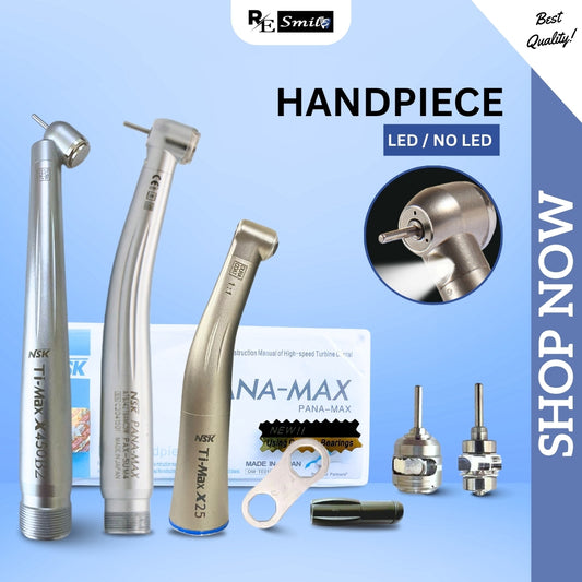 NSK pana-max 45 degree drill handpiece high-speed & pana-max cartridge