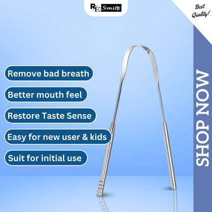 Stainless Steel Tongue Scraper