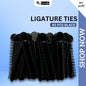 Ligature Tie Black color 40/20/10