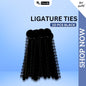 Ligature Tie Black color 40/20/10