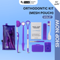 Orthodontic care kit Mesh pouch