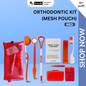Orthodontic care kit Mesh pouch
