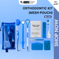 Orthodontic care kit Mesh pouch