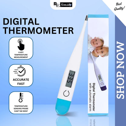 Digital thermometer with automatic alarm