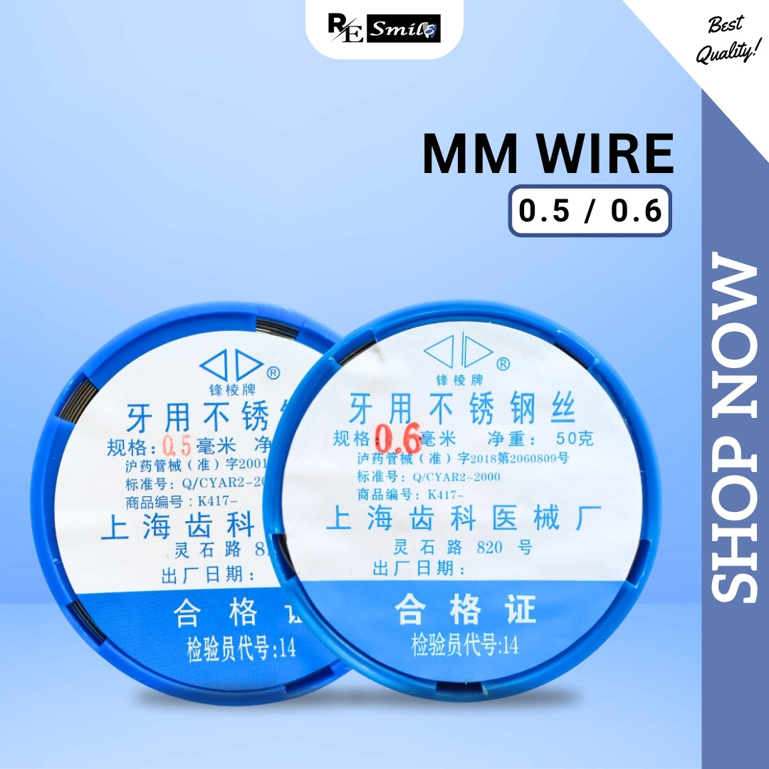 MM wire 0.5 mm / 0.6 mm
