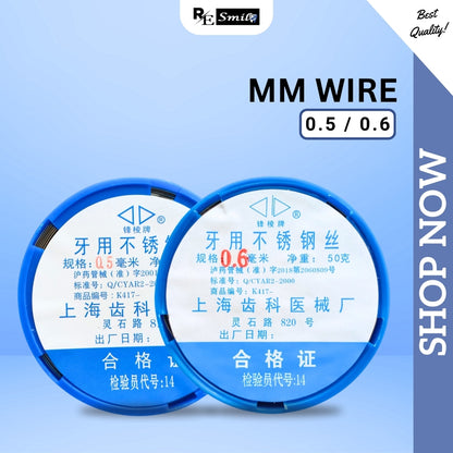 MM wire 0.5 mm / 0.6 mm