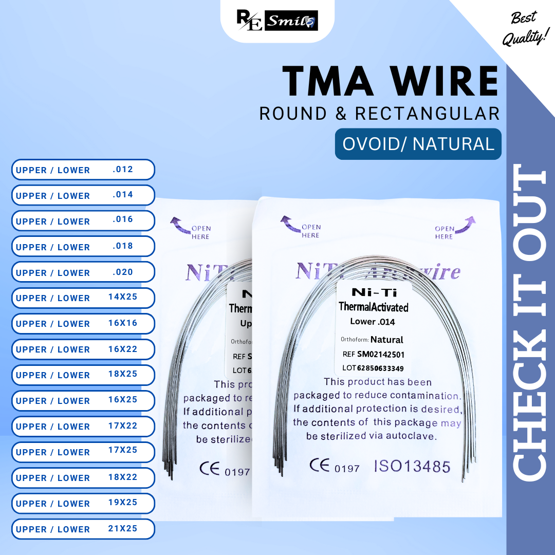 Niti Archwire Thermal Activated NATURAL-Round/ Rectangular