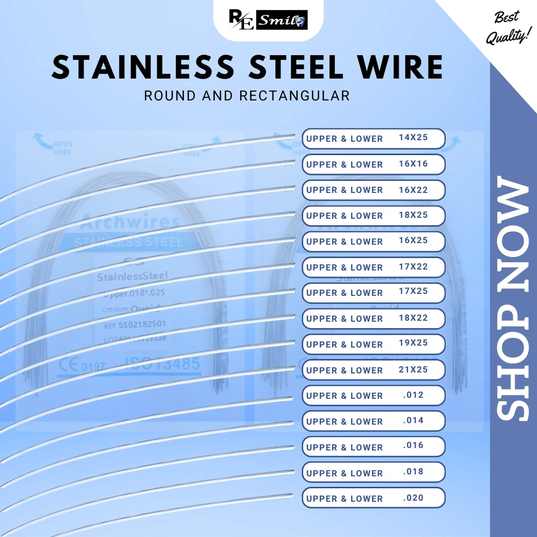 Stainless Steel Archwire NATURAL Round/ Rectangular